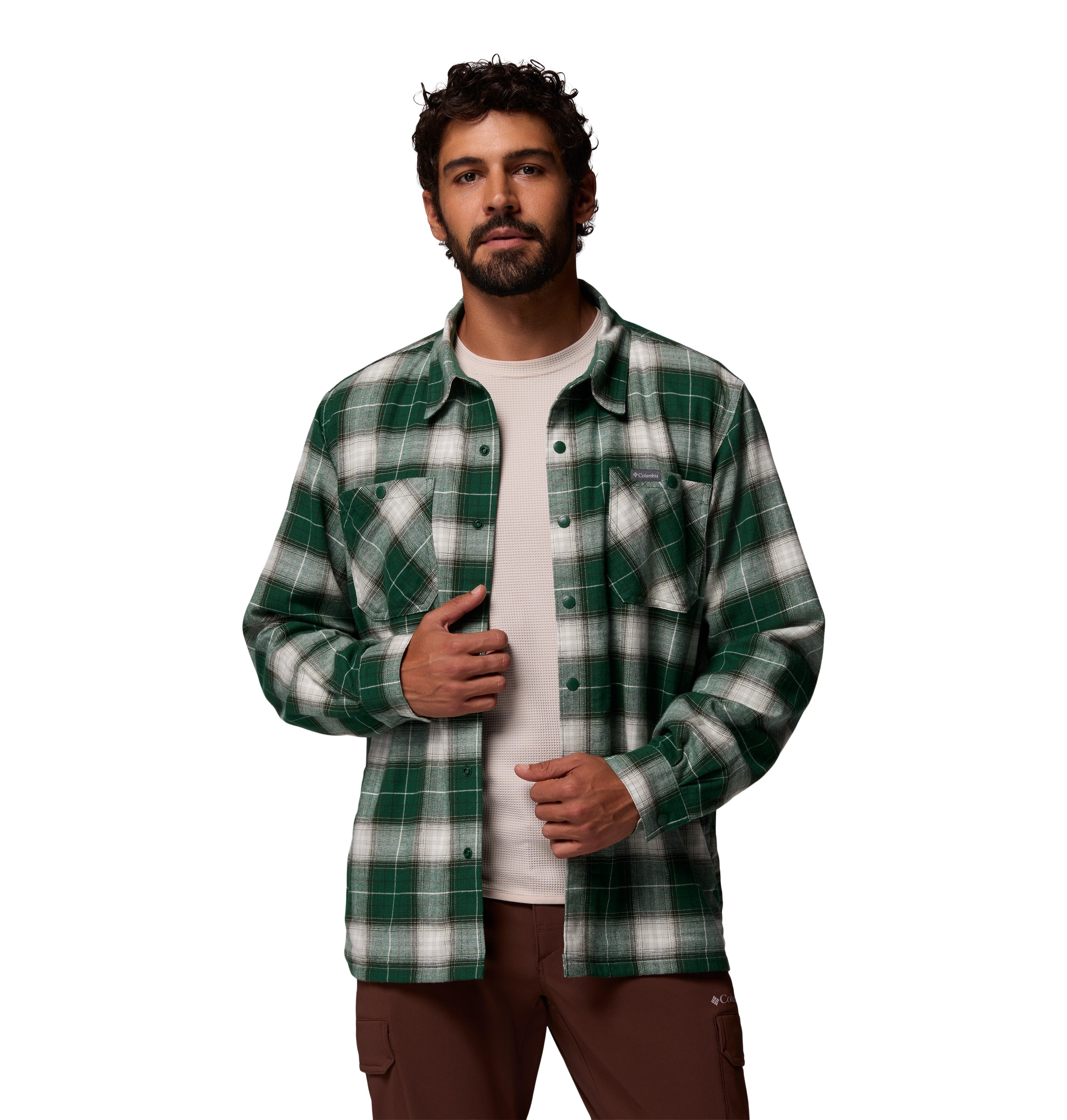 Columbia Cornell Woods™ Fleece Lined Shirt Jacket - Mens