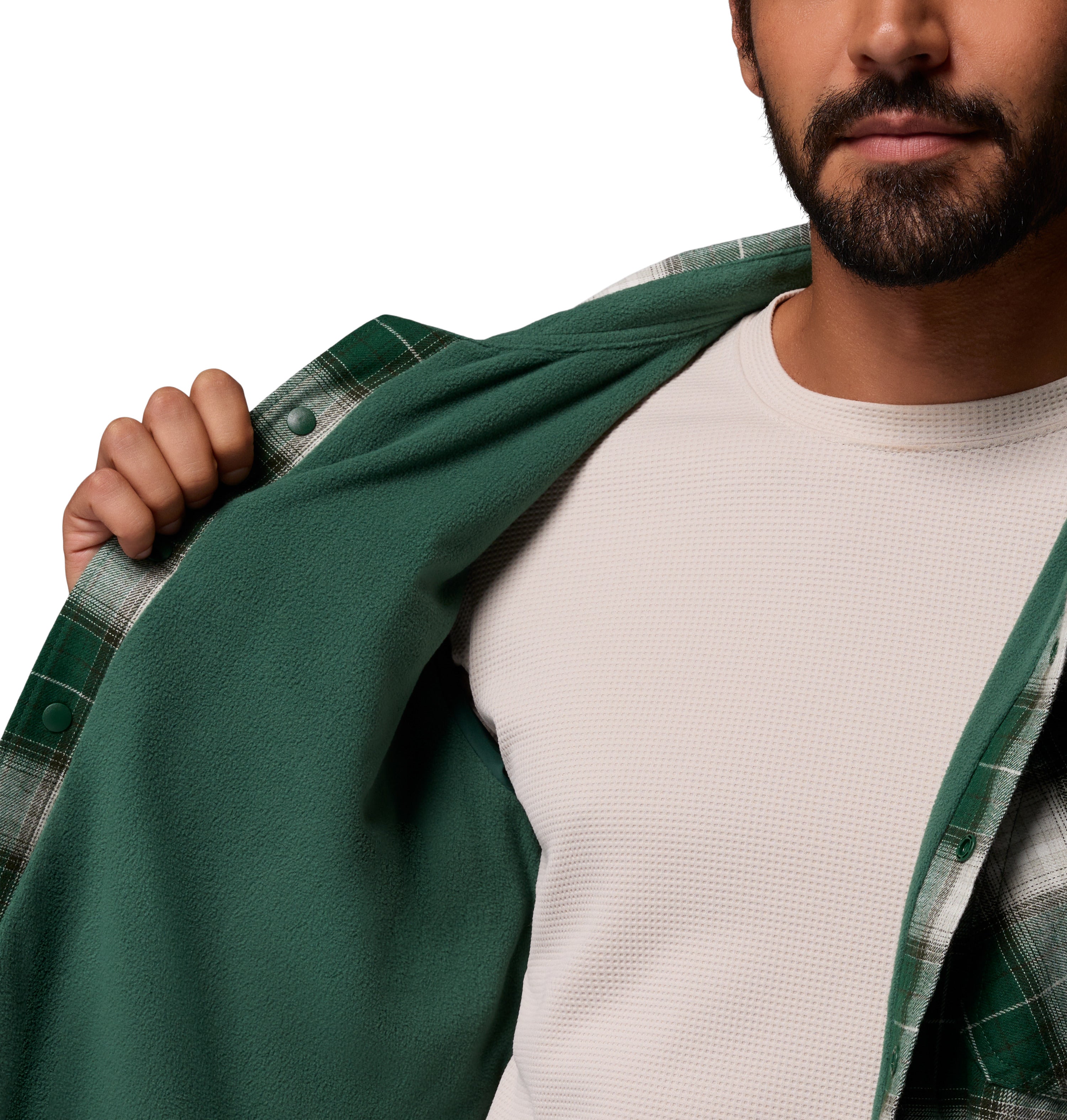 Columbia Cornell Woods™ Fleece Lined Shirt Jacket - Mens