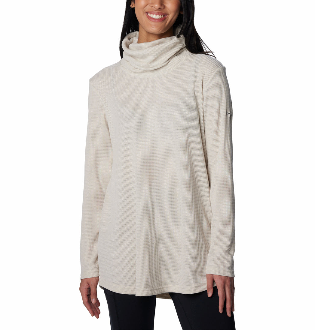 Columbia Holly Hideaway Waffle Cowl Pullover - Womens