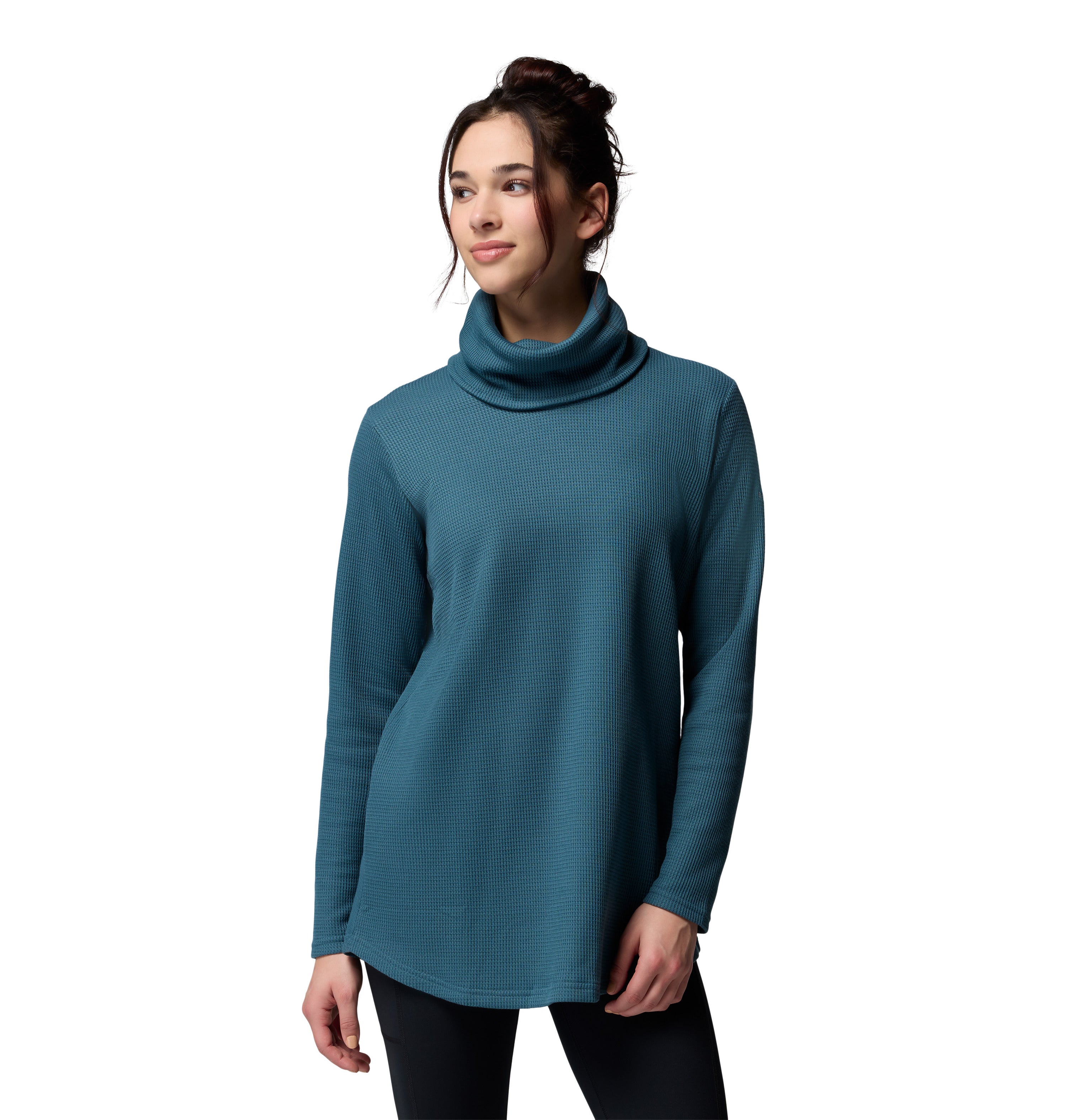 Columbia Holly Hideaway Waffle Cowl Pullover - Womens