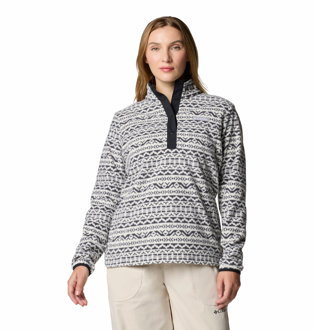 Columbia Benton Springs Printed Snap Pullover - Womens