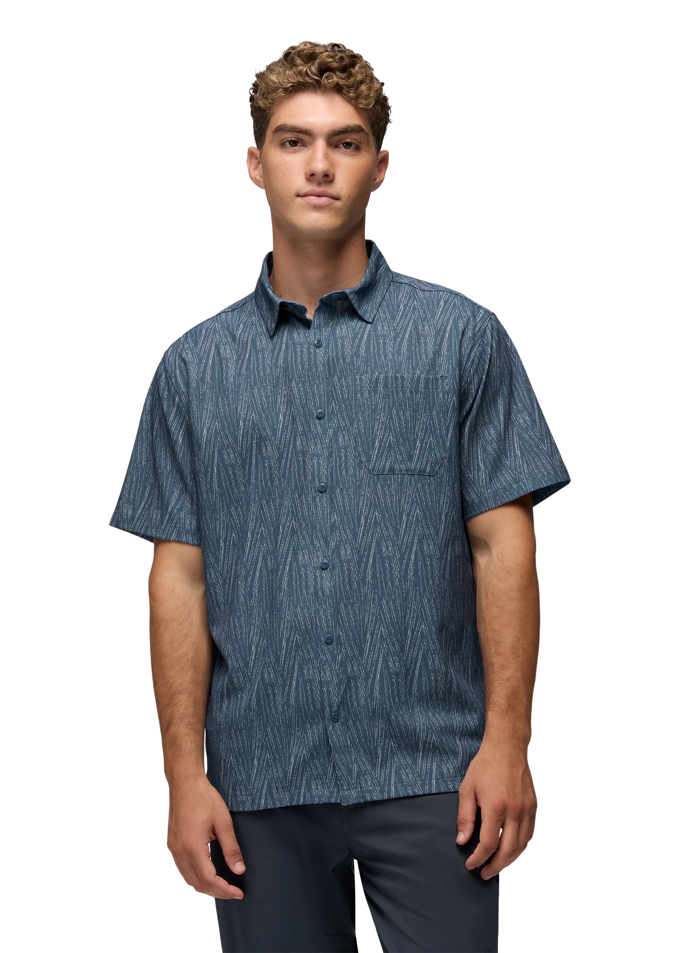 Prana Hybridizer Short Sleeve Shirt - Mens