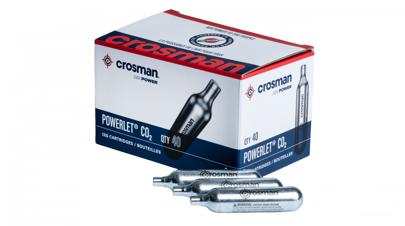 Crosman Powerlettm CO2 Cartridges