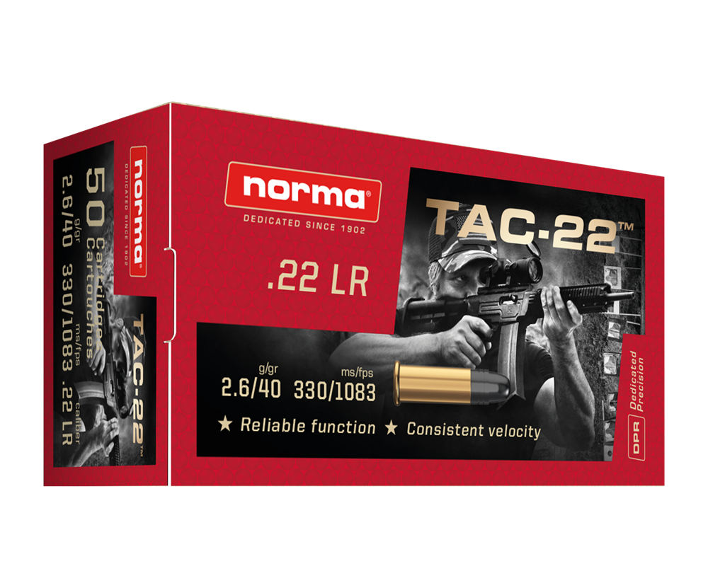 Norma Tac-22 22LR / 40Gr