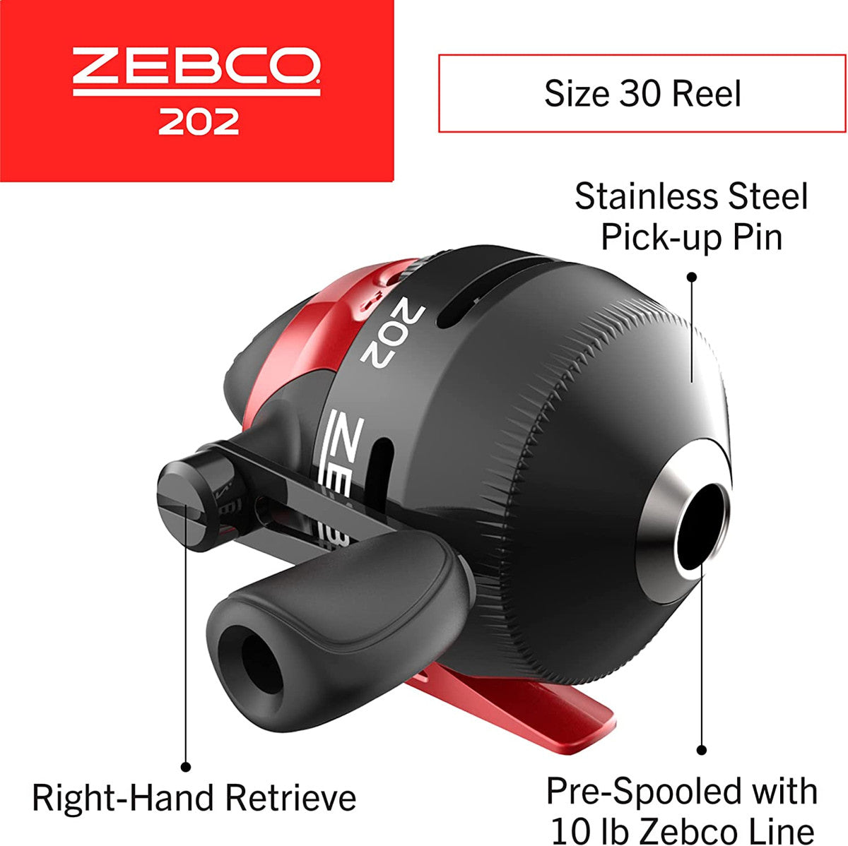 Zebco  Spincast Reel and Fishing Rod Combo