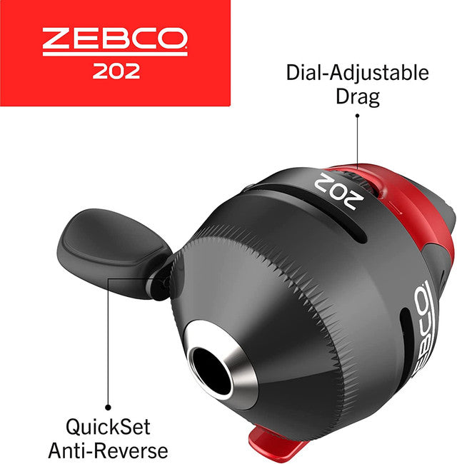 Zebco  Spincast Reel and Fishing Rod Combo
