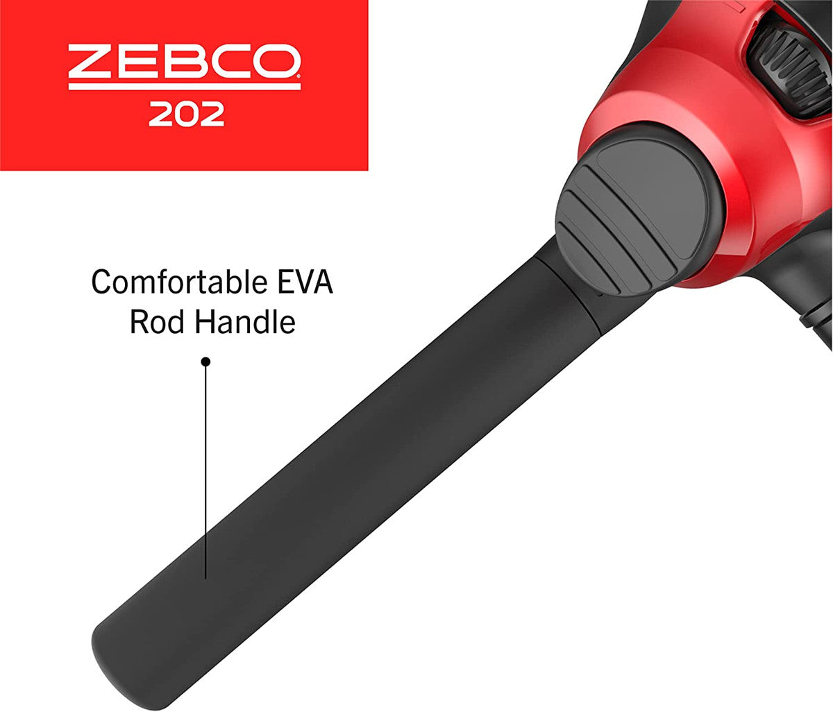 Zebco  Spincast Reel and Fishing Rod Combo