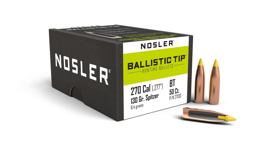 Nosler Ballistic Tip Hunting 270Cal / 130Gr