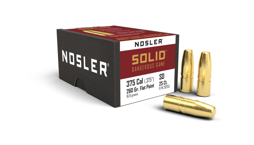 Nosler Solid 375Cal / 260Gr