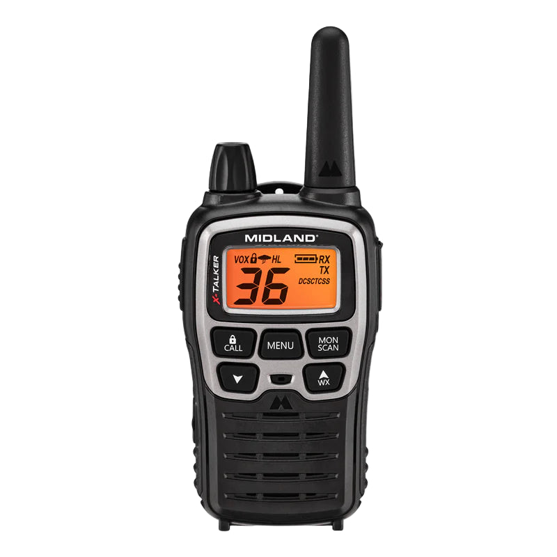 Midland T77 X-Talker® FRS Walkie Talkie Bundle with Case