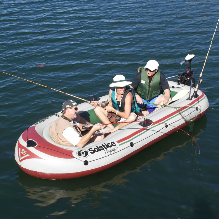 solstice voyager inflatable boat motor mount from
