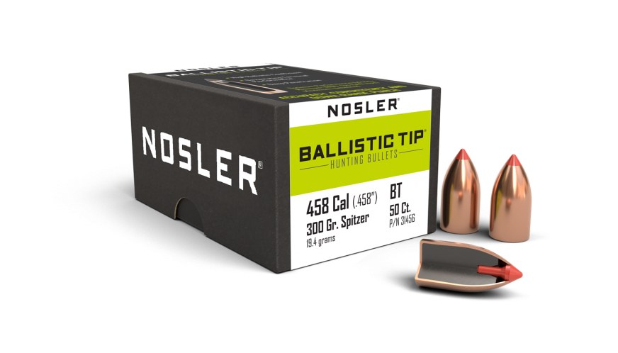 Nosler Ballistic Tip Hunting 458Cal / 300Gr