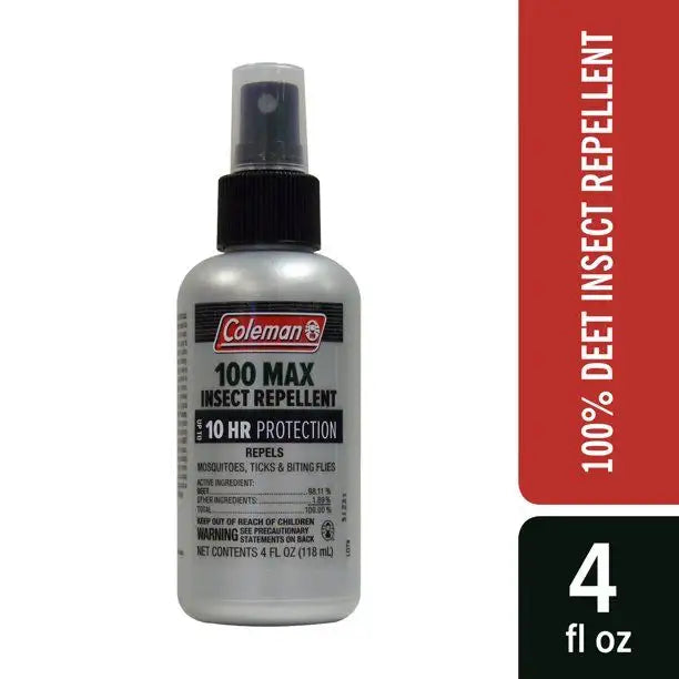 Coleman 100 Max Insect Repellant Pump - 4 oz.