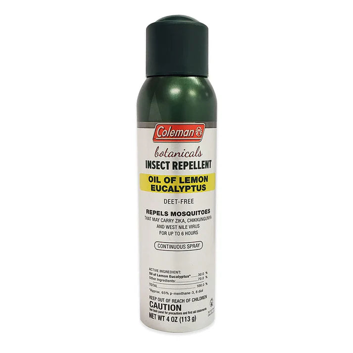 Coleman Botanicals Insect Repellent Lemon Eucalyptus 4oz