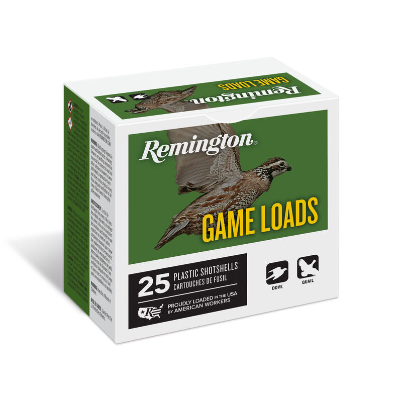Remington Game Load - 12GA - 2 3/4" - 8