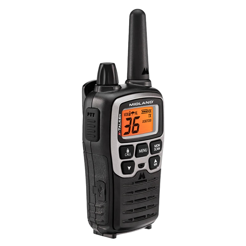 Midland T77 X-Talker® FRS Walkie Talkie Bundle with Case