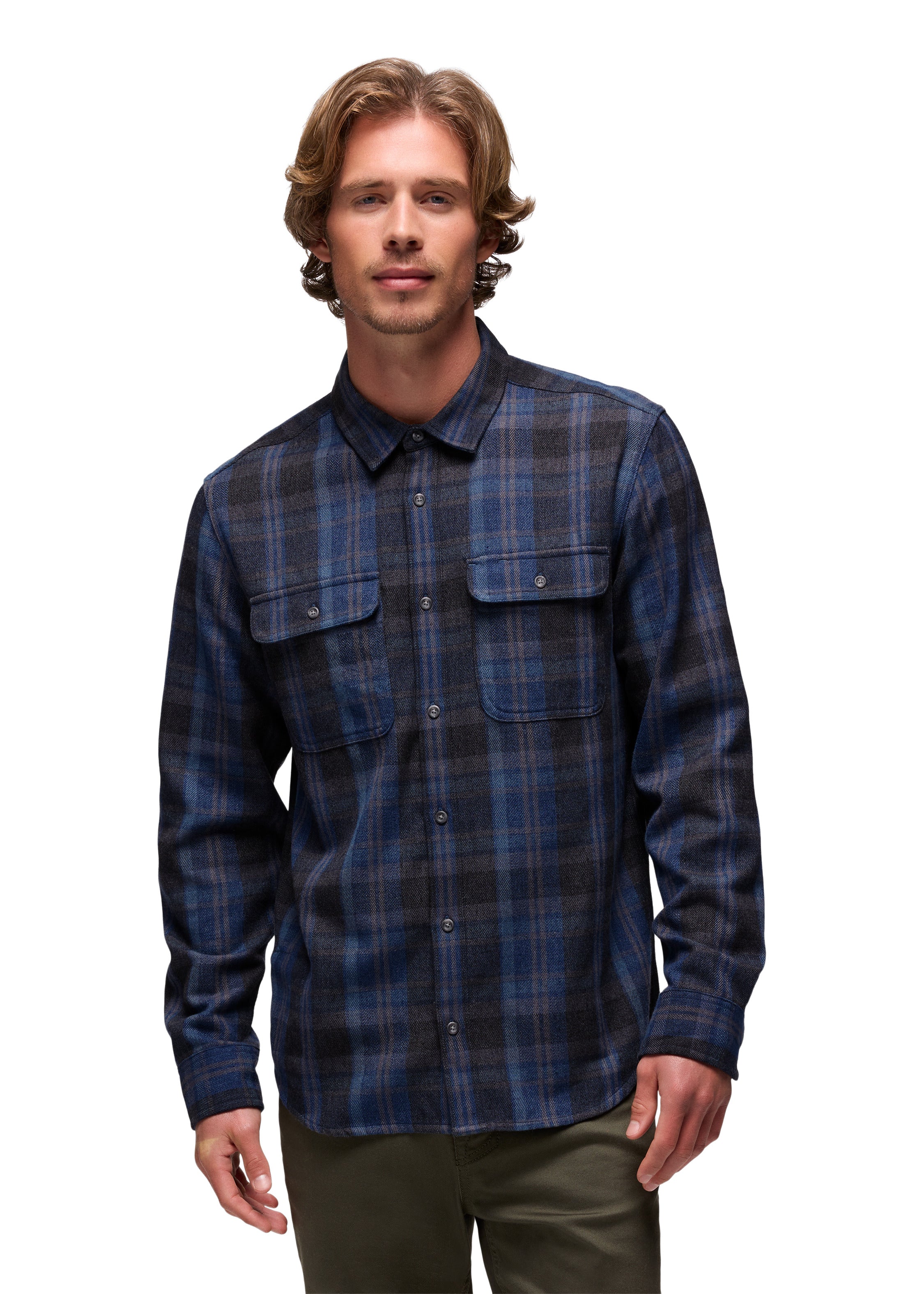 Prana Westbrook Flannel Shirt - Mens