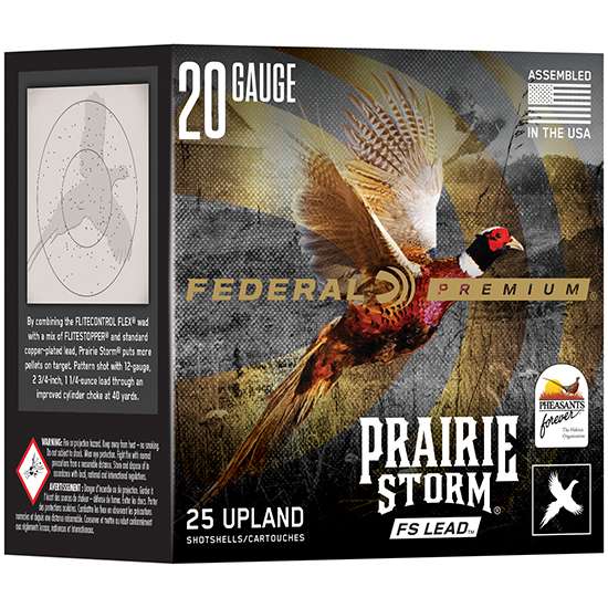 Federal Prairie Storm 20Ga - 3" - #6