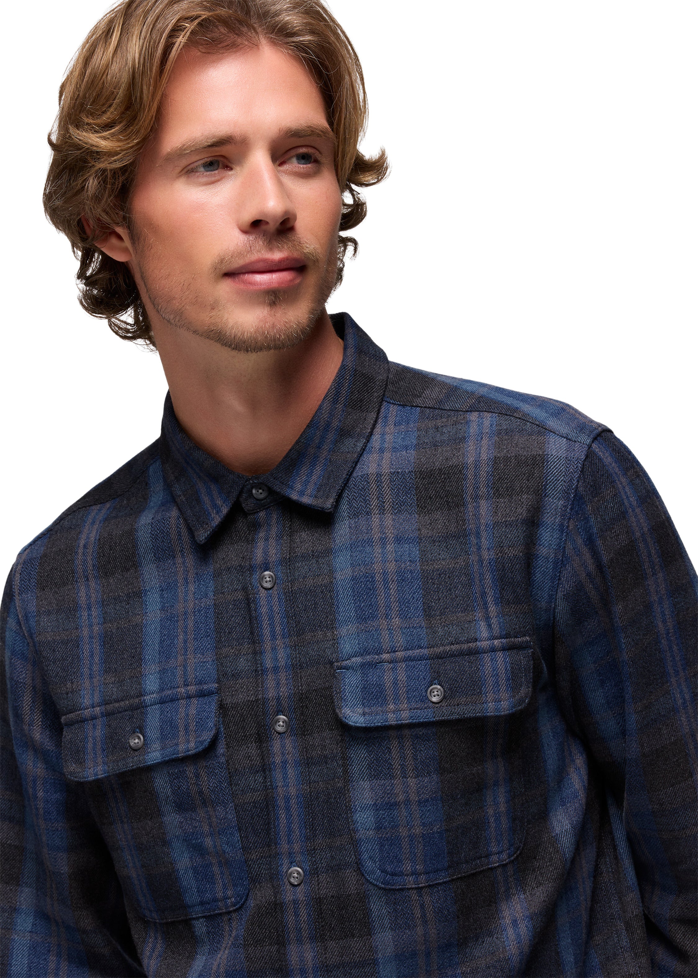 Prana Westbrook Flannel Shirt - Mens