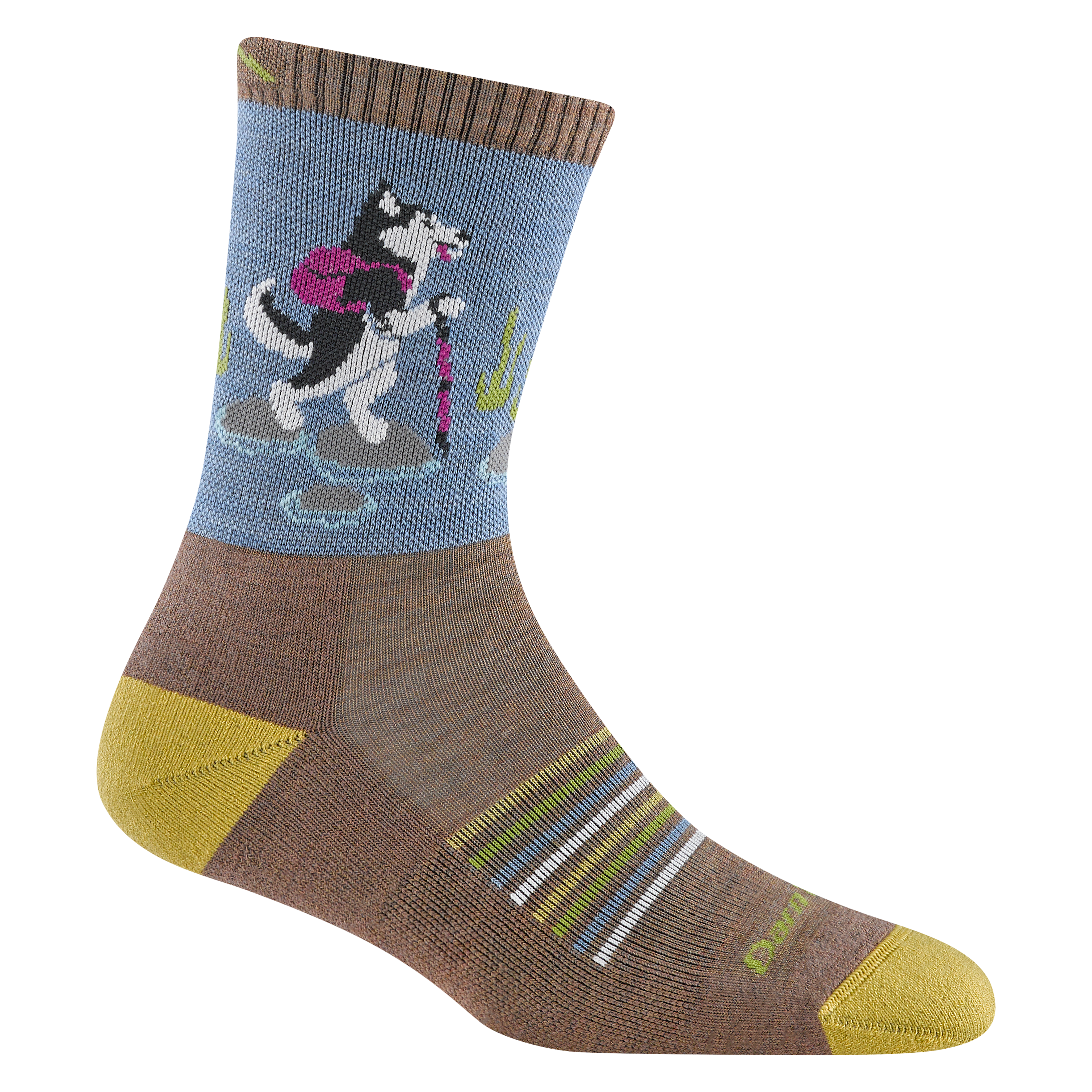 Darn Tough Critter Club Crew Lightweight Cushion Socks - Womens