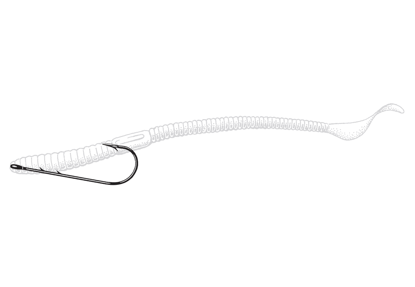Owner Straight Shank Worm Hook