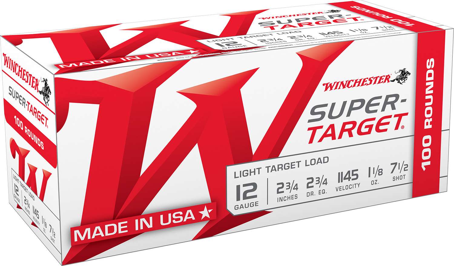 Winchester Super-Target - 12GA - 2 3/4" - 7.5