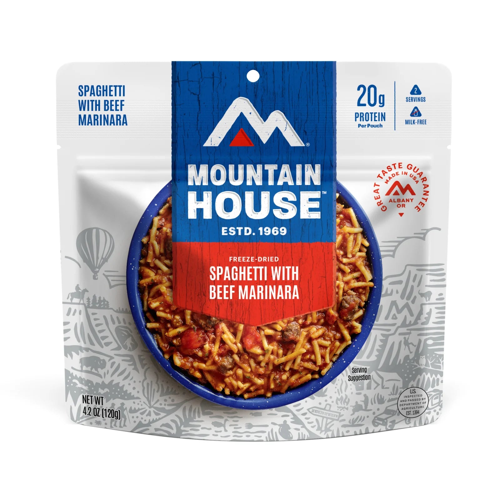 Mountain House Spaghetti With Beef Marinara