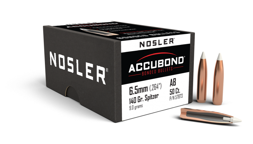 Nosler Accubond 6.5mm / 140Gr