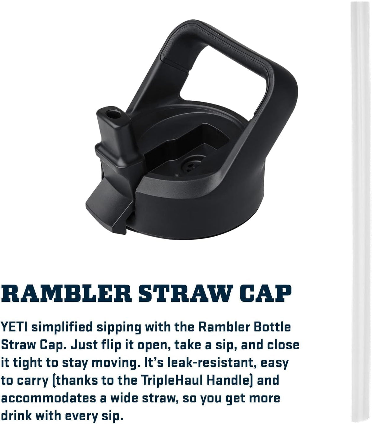 YETI Rambler 26 oz. Water Bottle with Straw Lid