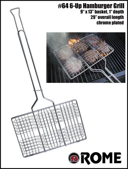 Rome Hamburger Grill Basket