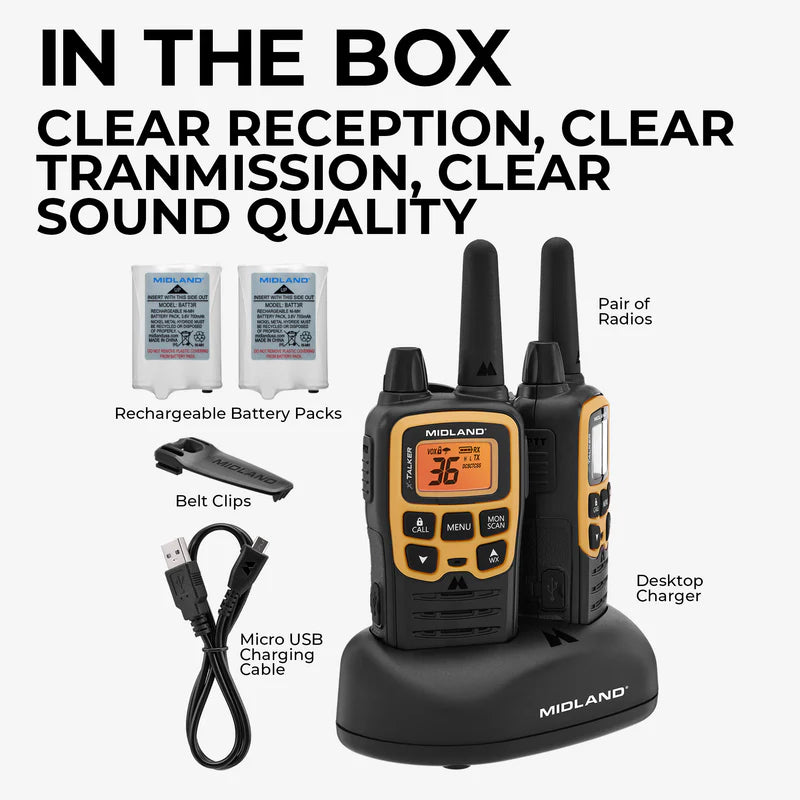 Midland T61 X-Talker® FRS Walke Talkie