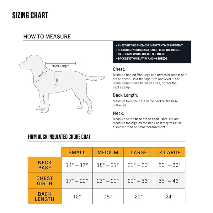 Carhartt Firm Duck Dog Chore Coat