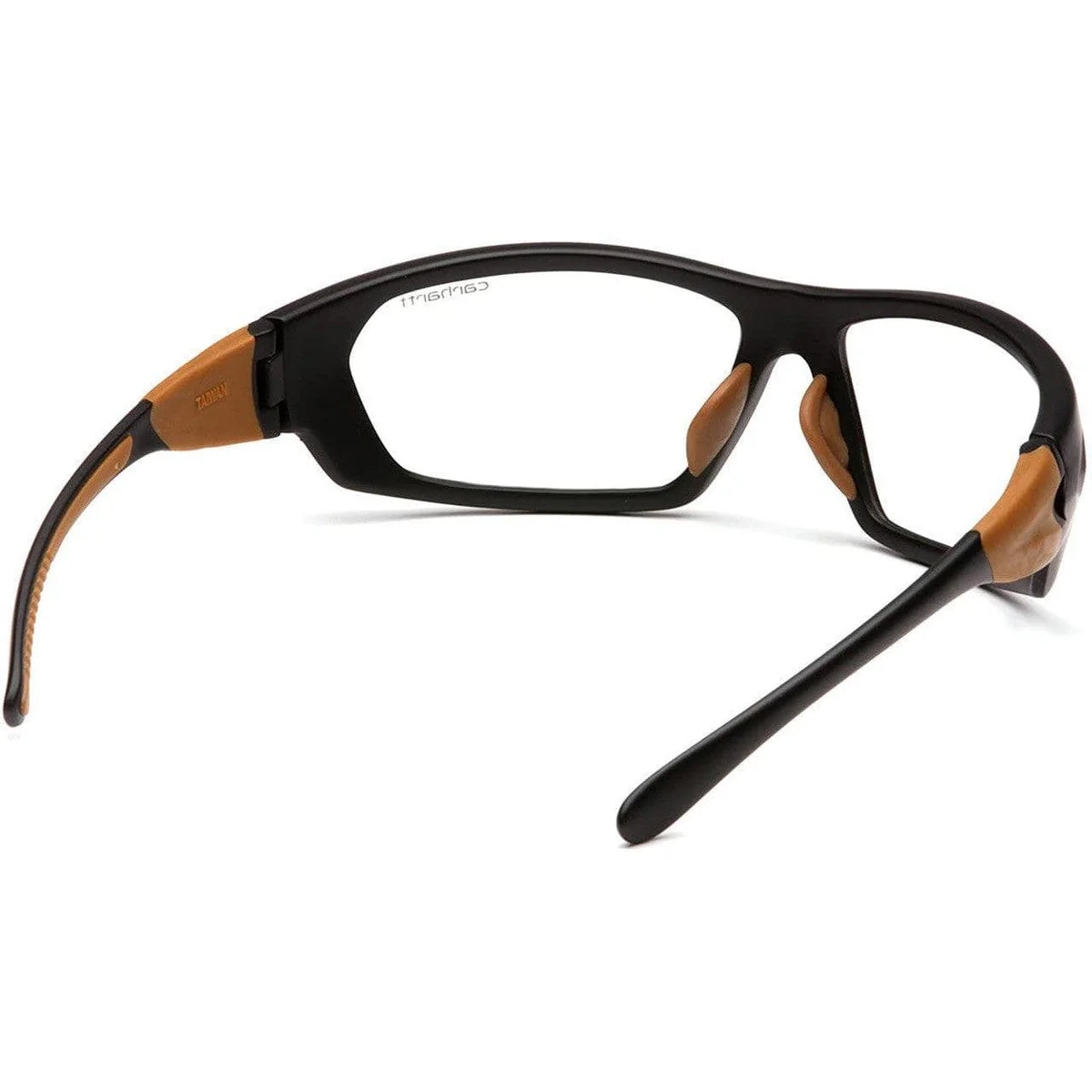 Carhartt Carbondale Safety Glasses with Black Frame & Clear Lens