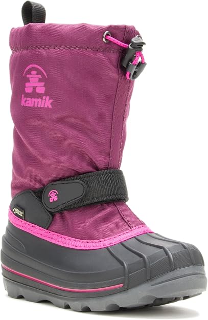 Kamik Unisex-child Waterbug 5 Waterproof Adjustable Winter BootsSnow Boot