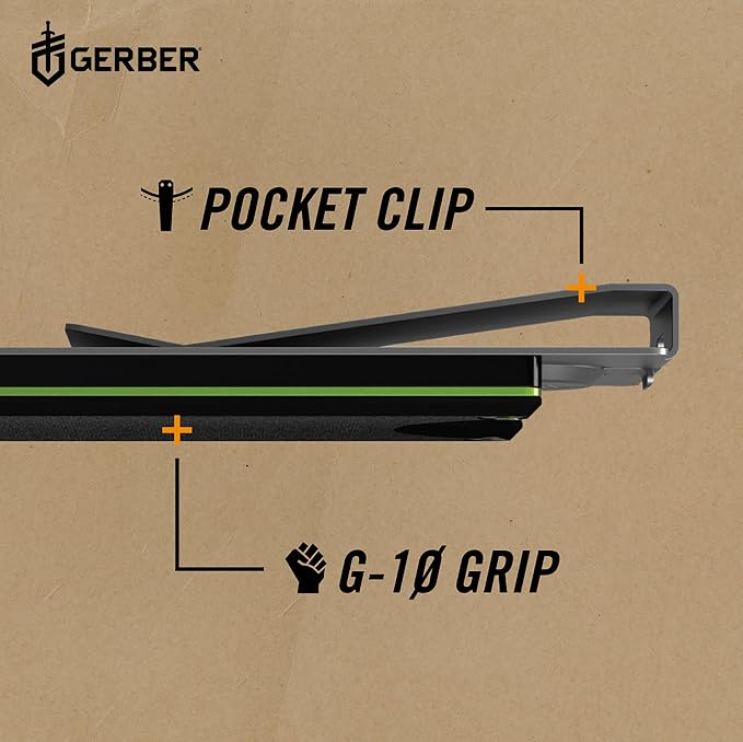 Gerber Gear Money Clip with Pocket Knife