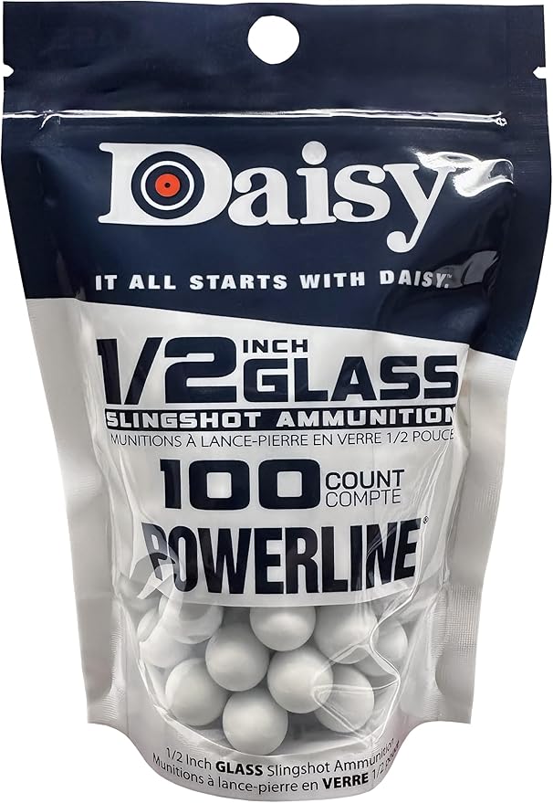 Daisy 1/2" Glass Slingshot Ammo