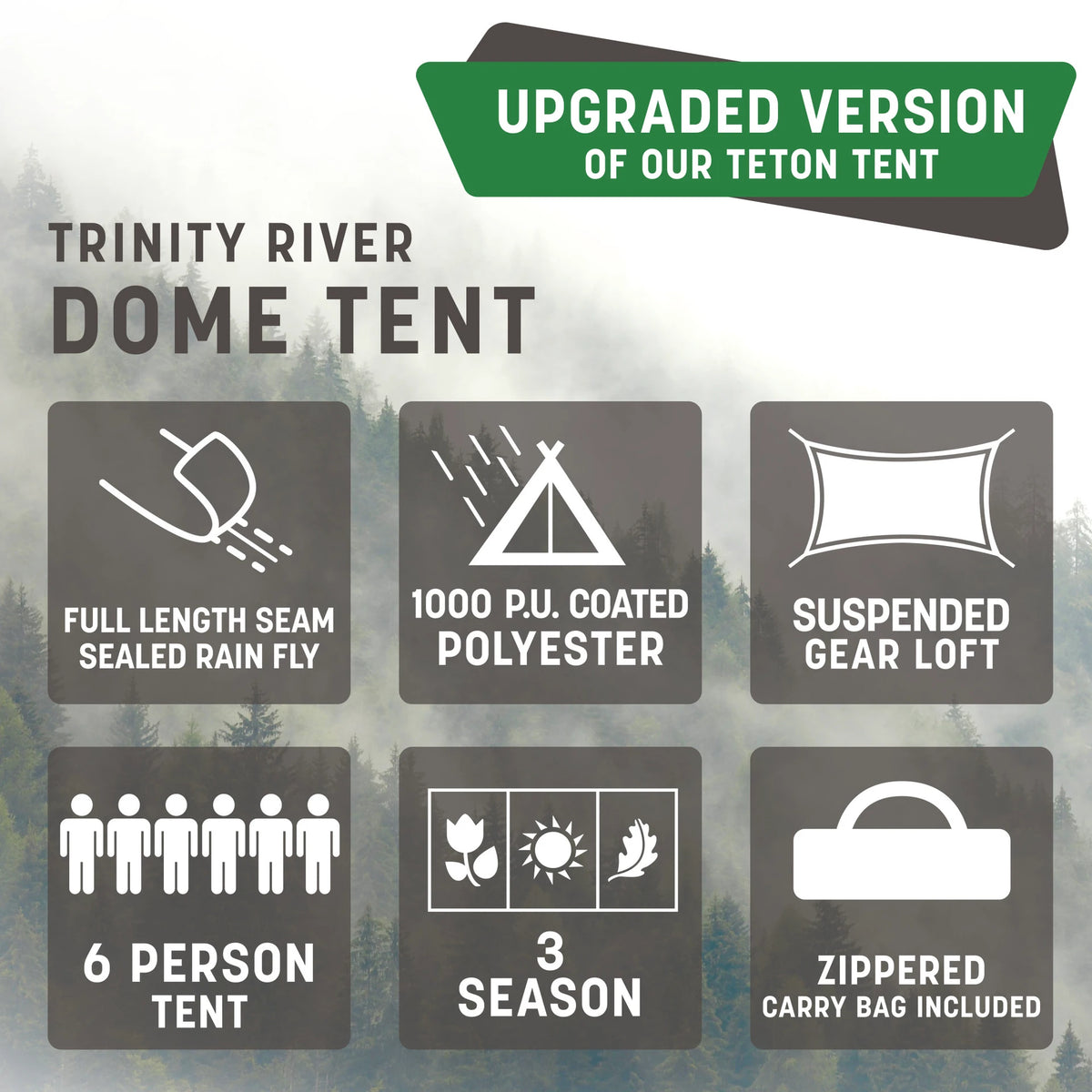 Trinity River Dome Tent