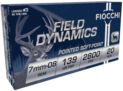 Fiocchi Field Dynamics 7Mm-08 Rem / 139gr