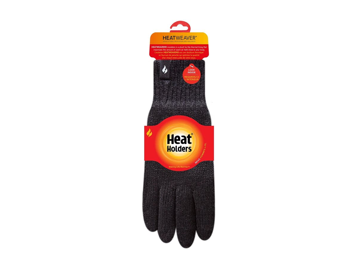 Men's Large Charcoal Thermal Gloves