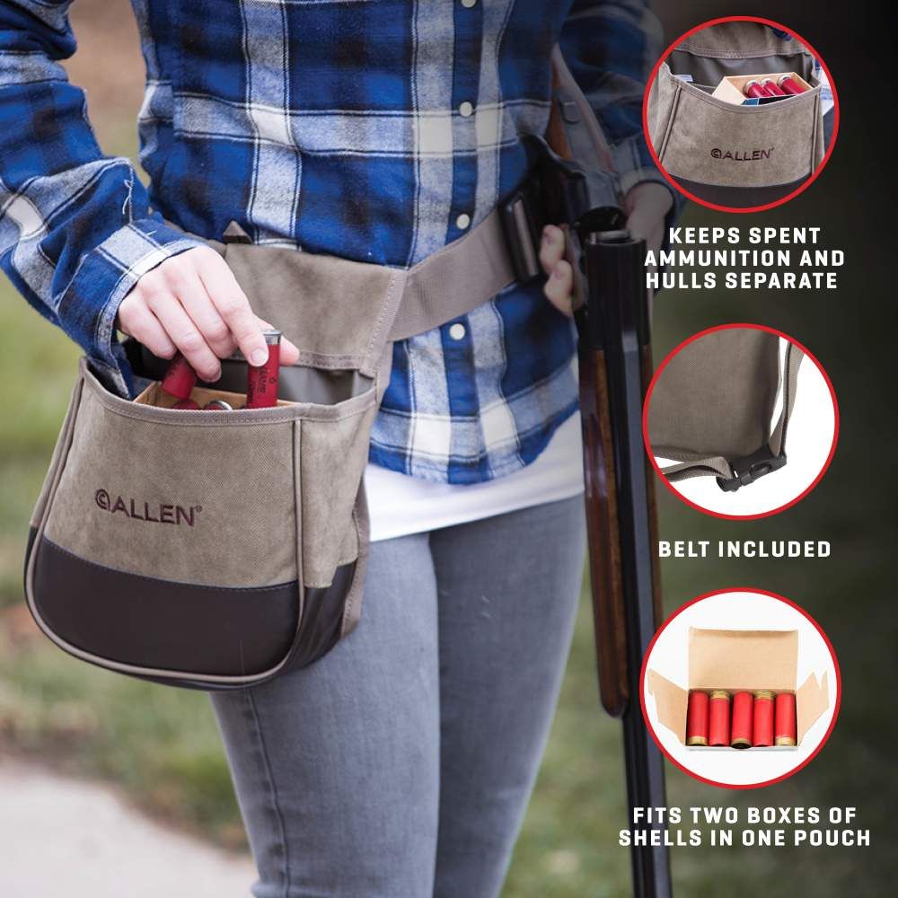 Allen Company Shotgun Shell Pouch with Belt
