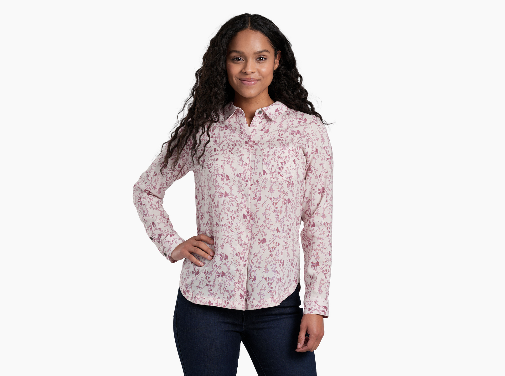 Kuhl Hadley Long Sleeve Button Up - Womens