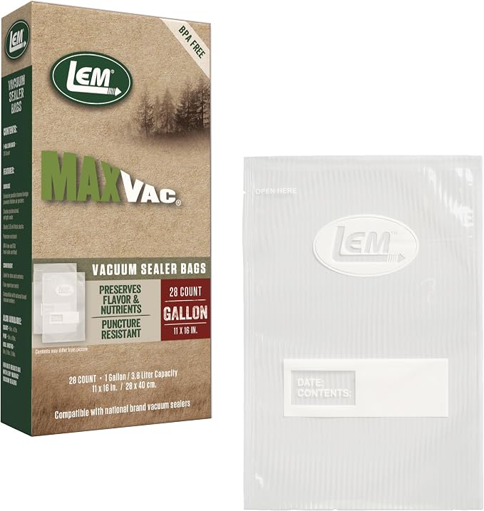 Lem Maxvac Vacuum Bag - 11" X 16"