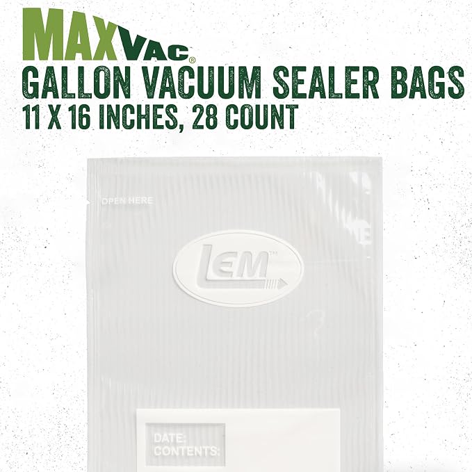 Lem Maxvac Vacuum Bag - 11" X 16"