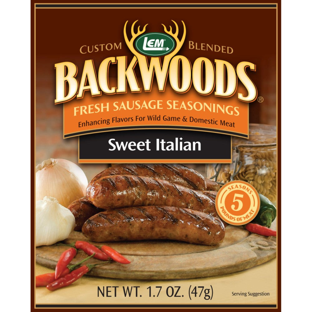 LEM Backwoods Sweet Italian Fresh Sausage Seasoning