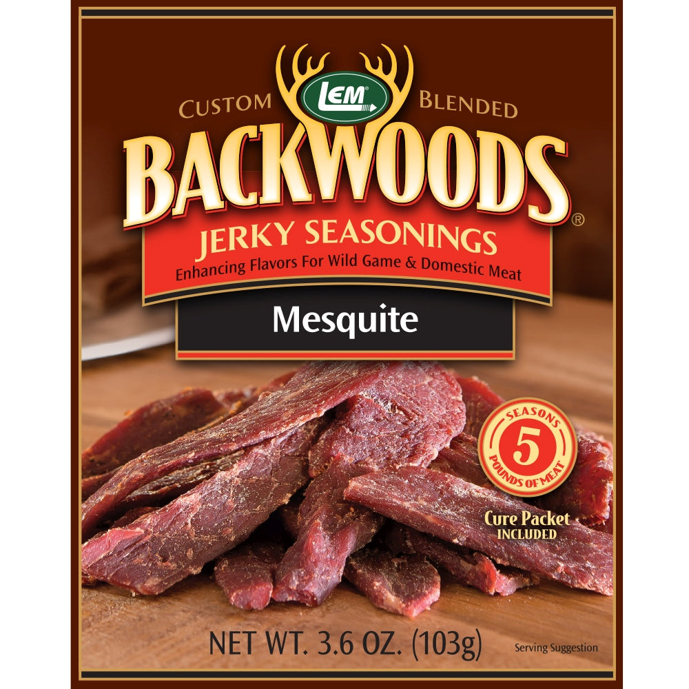 LEM Backwoods Mesquite Jerky Seasoning