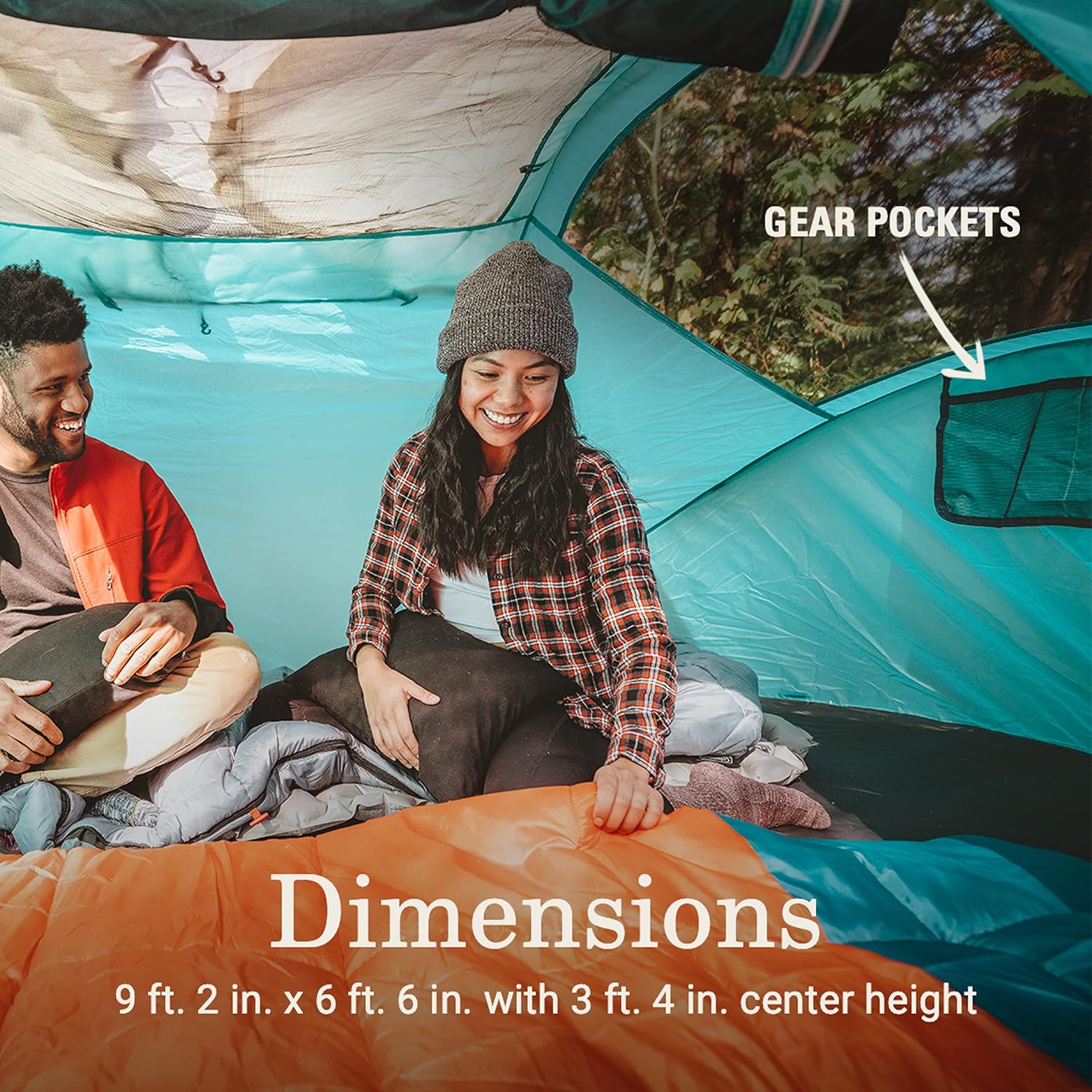 Coleman Pop-up tent for 4 people