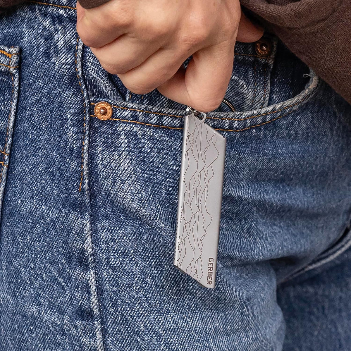 Gerber EAB Mini Silver Utility Knife