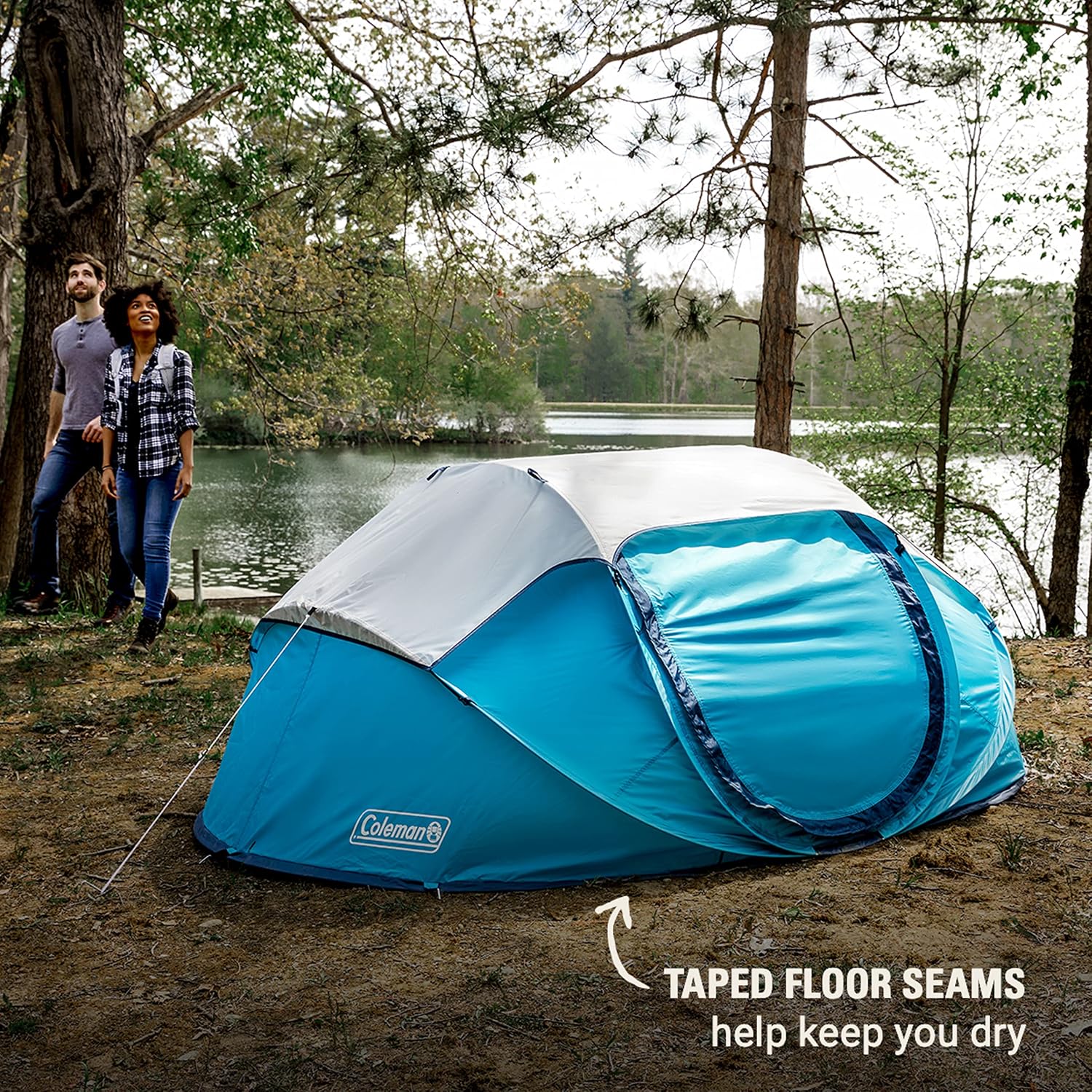 Coleman Pop-up tent for 4 people