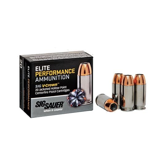 Sig Sauer Elite Performance V-Crown 9mm / 124Gr