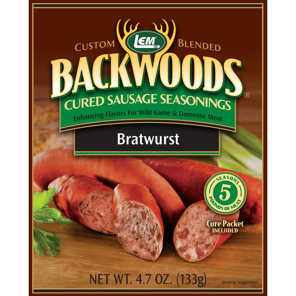 LEM Backwoods Bratwurst Cured Sausage Seasoning